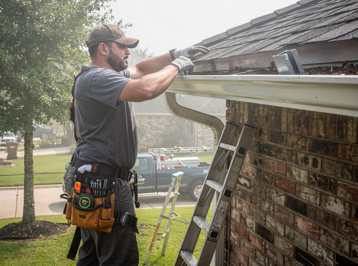 Gutter Installation in Houston