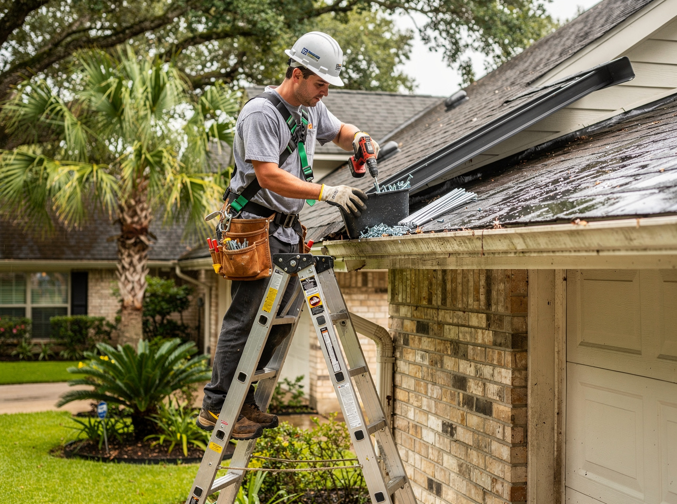 Gutter Replacement in Houston